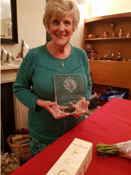 Presentation to Judith Burton Presentation to Judith Burton